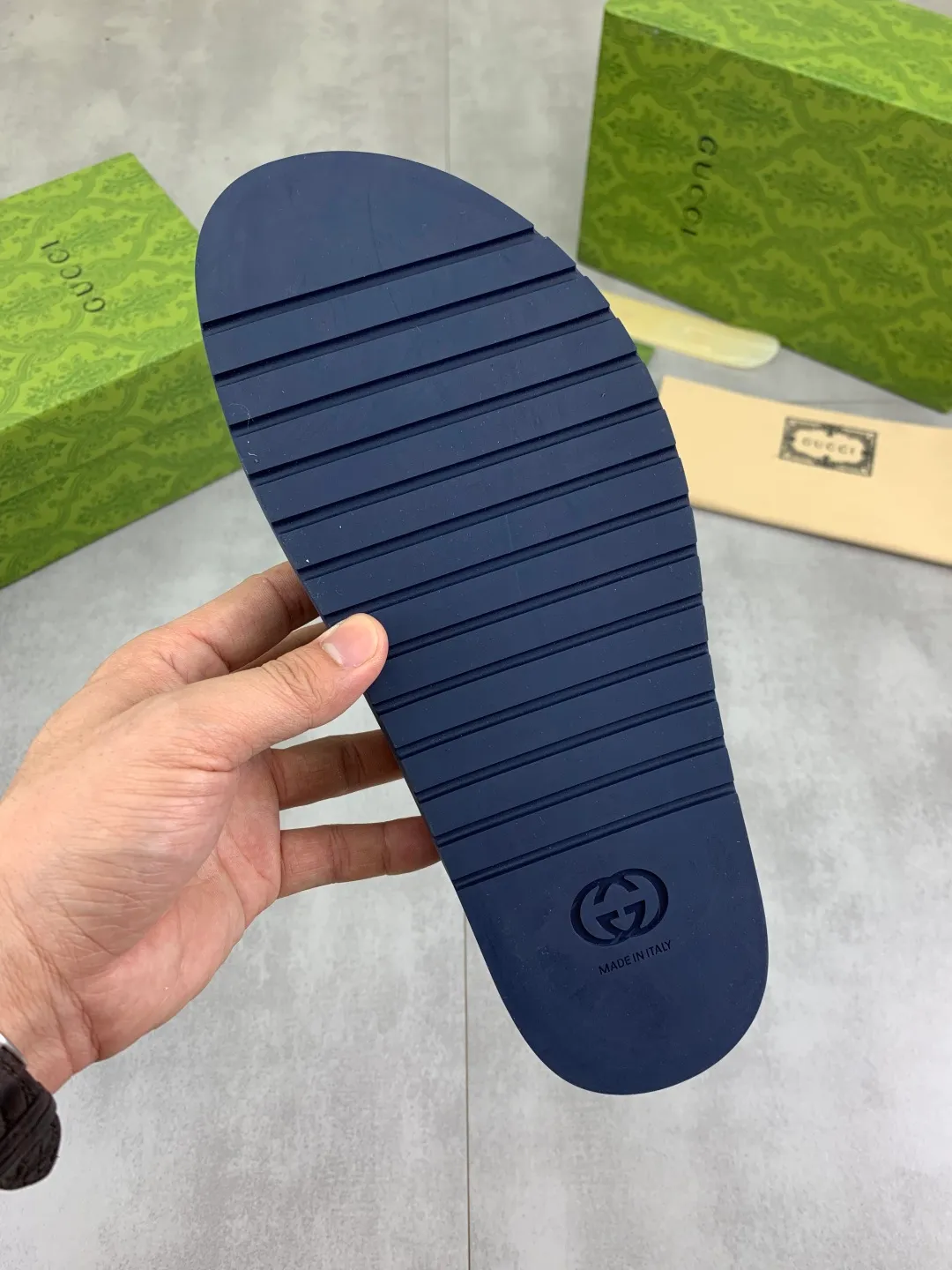 Men's Men's Shoes💰P340💰[New Style]🎁🎁🎁 High-quality GUCCI new casual slippers for the Year of the Snake, original official website, perfect workmanship, transmitting a kind of noble luxury, sublimating its definition of luxury in Gucci's high-end extraordinary craftsmanship. Original Gucci double G combination outsole, code number: 38-44 (45 customized)